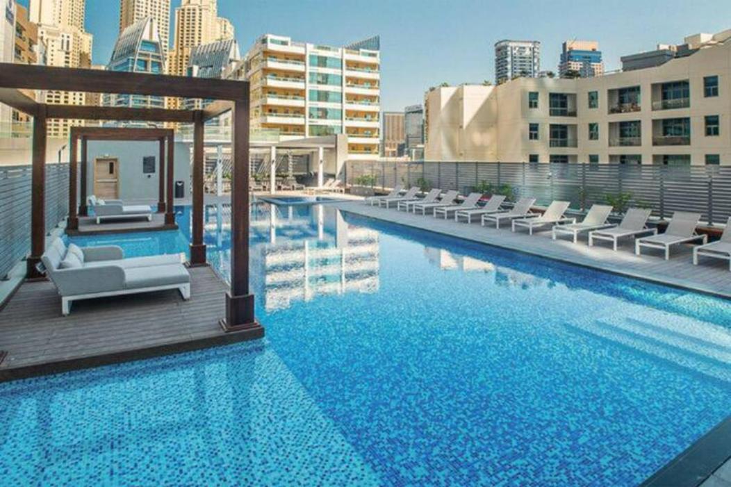 Luxury 1-Bedroom In Dubai Marina That Sleeps 2 Exterior photo